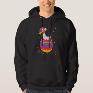 Bunny Ears Eggs Costume Cute Easter Day Graphic Go Hoodie