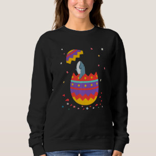 Bunny Ears Eggs Costume Cute Easter Day Graphic Wh Sweatshirt