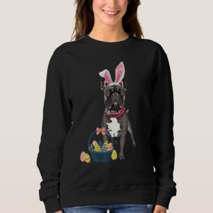 Bunny Ears French Bulldog Cute Doge Rabbit Sweatshirt