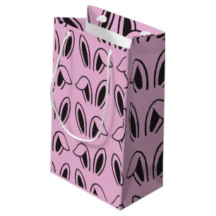 Bunny Ears Multi Print Small Gift Bag