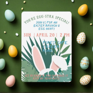 Bunny Ears Spring Gathering Invitation