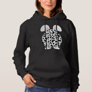 Bunny Easter Egg Dalmatian Dog Kids Boys Girls Eas Hoodie