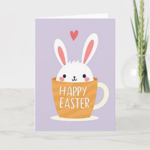 Bunny Easter Greetings Card