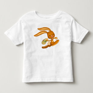 Bunny Easter on the Loose!! cartoon Kids T-shirt