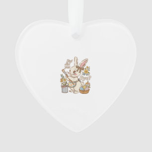 Bunny Egg But Did You Dye Funny Cute Easter Rabbit Ornament