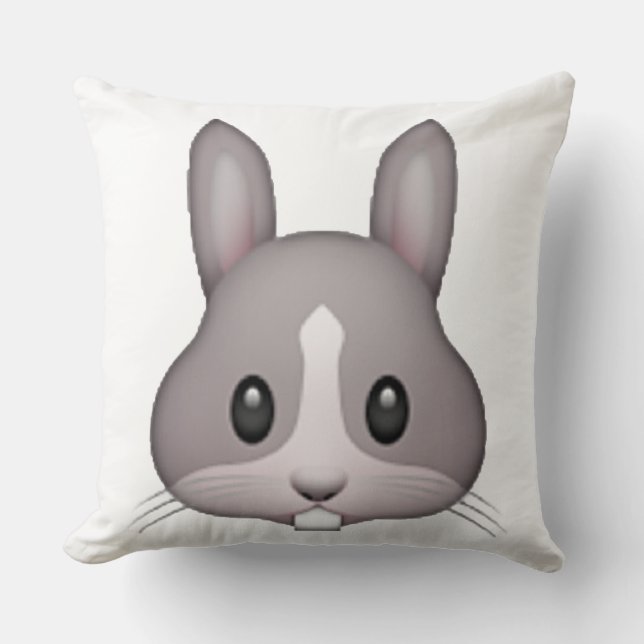 Bunny - Emoji Cushion (Front)