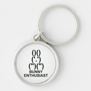 Bunny Enthusiast Key Ring