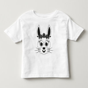 Bunny Face Girl-32885 Toddler T-Shirt