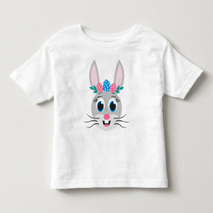 Bunny Face Girl-32885 Toddler T-Shirt