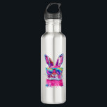 Bunny Face with Tie Dye Glasses Happy Easter Day M 710 Ml Water Bottle<br><div class="desc">Bunny Face with Tie Dye Glasses Happy Easter Day Men Boy Kid T-Shirt</div>
