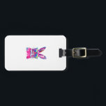 Bunny Face with Tie Dye Glasses Happy Easter Day M Luggage Tag<br><div class="desc">Bunny Face with Tie Dye Glasses Happy Easter Day Men Boy Kid T-Shirt</div>
