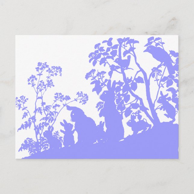 Bunny Family Postcard (Front)