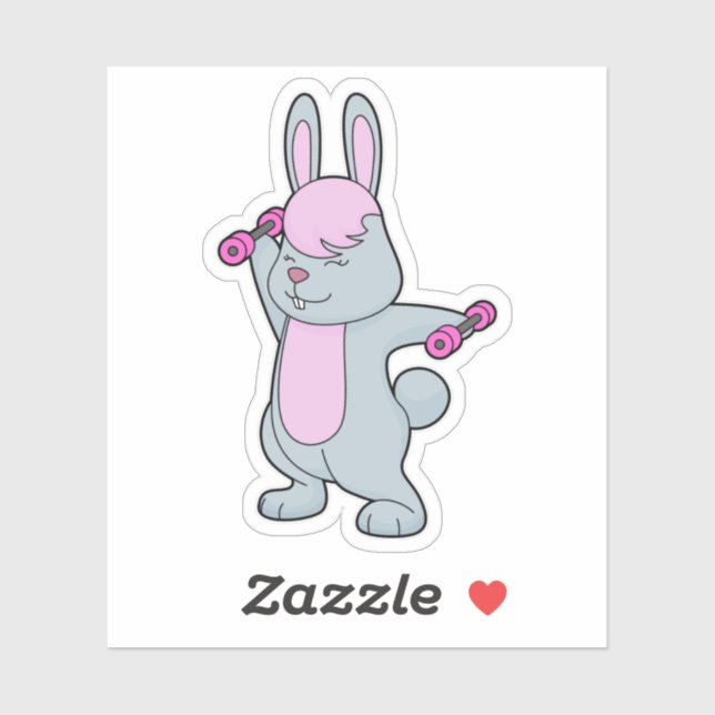Bunny Fitness Dumbbell (Sheet)