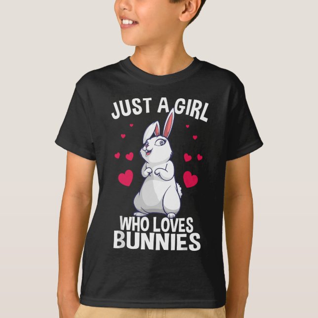 Bunny For Women Girls Bunny Whisperer Rabbit Lover T-Shirt (Front)