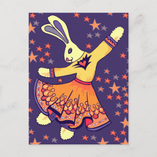 Bunny Freestyle Postcard