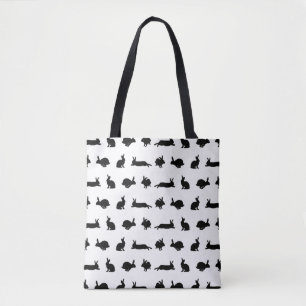 Bunny Frenzy All Over Print Bag (choose colour)