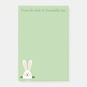 Bunny Fun Personalise Post-it Notes