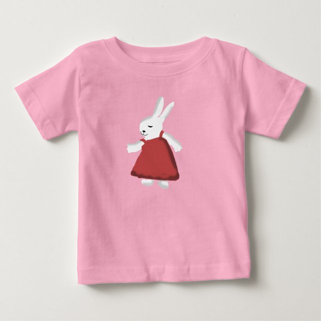 Bunny Funny Baby T-Shirt (Front)
