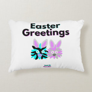 Bunny Fuzzies Accent Pillow