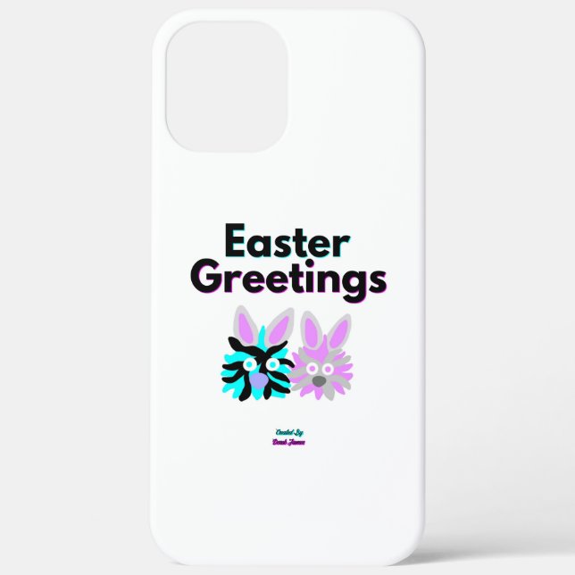 Bunny Fuzzies Apple iPhone 12 Pro Max Case (Back)