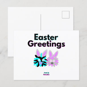 Bunny Fuzzies Postcard