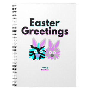 Bunny Fuzzies Spiral Notebook