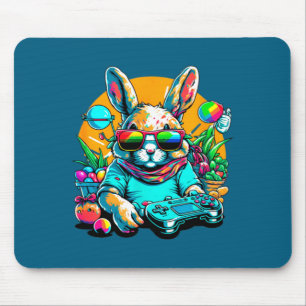 Bunny Game Controller Easter Day Gamer Easter For Mouse Pad