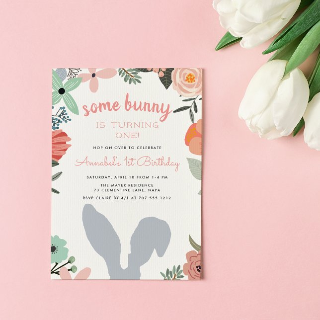 Bunny Garden | Spring Birthday Party Invitation (Creator Uploaded)
