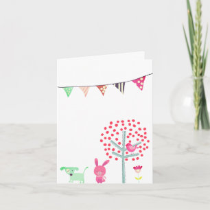 Bunny Happy Easter Card