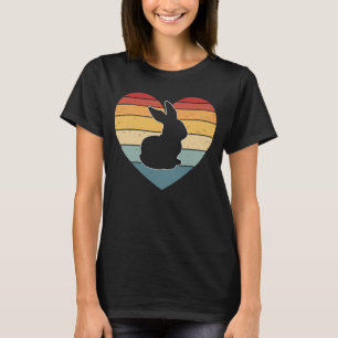 Bunny Heart Rabbit Year 2023 Easter Egg Love Littl T-Shirt