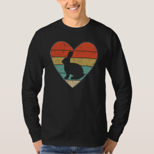 Bunny Heart Rabbit Year 2023 Easter Egg Love Rabbi T-Shirt