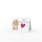 Bunny Heart Valentines's Day Card