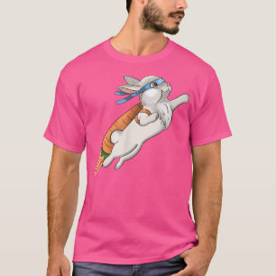 Bunny HeroJapanese NinjaCute Rabbit 262 T-Shirt