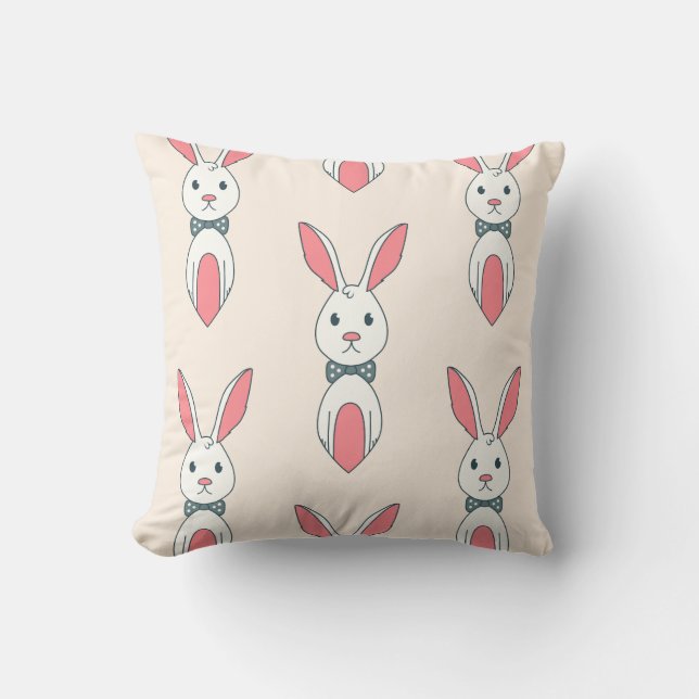 Bunny Home Decor Cushion (Front)