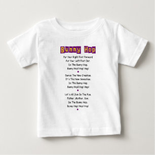Bunny Hop Lyrics  Baby T-shirt Baby Bodysuit