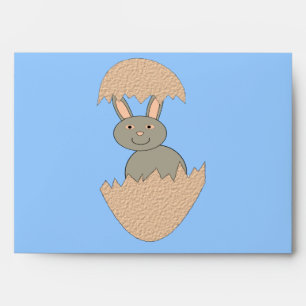 Bunny Htaching from Egg Weird Custom Envelopes