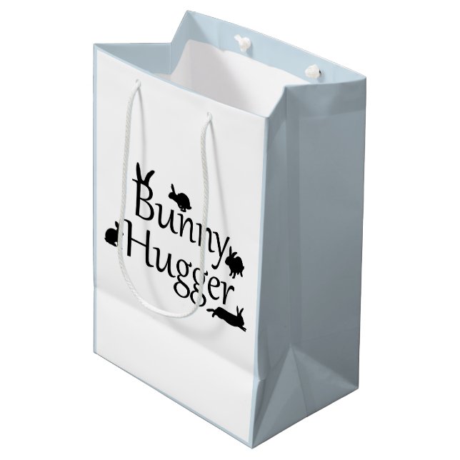 Bunny Hugger Gift Bag (Front Angled)