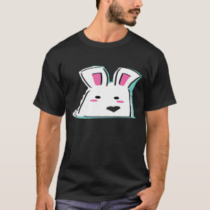 Bunny Illustration Cute Rabbit  Adorable T-Shirt