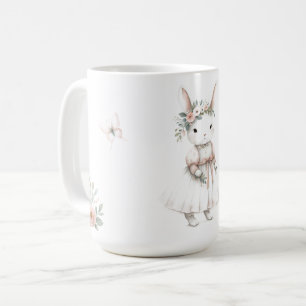 Bunny in a Dress Coffee Mug