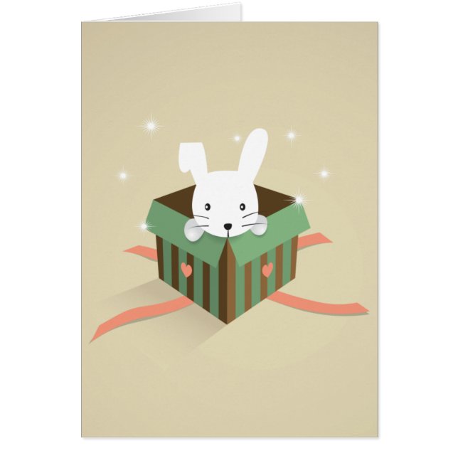Bunny in a gift box (Front)