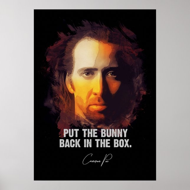Bunny In The Box  Cameron Poe CON AIR Poster (Front)