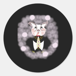 Bunny In The Clouds Sticker