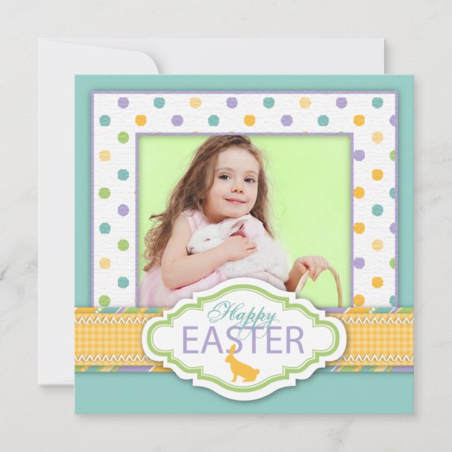 Bunny Invitation Square 2 (Front)