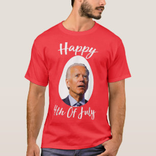 Bunny Joe Biden Easter Happy 4th Of July Funny Bun T-Shirt
