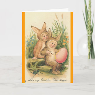 Bunny Kid's Easter Card