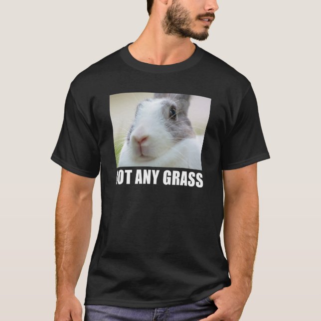 Bunny  Kids Got Any Grass Rabbit T-Shirt (Front)