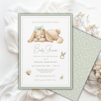 Bunny Kisses Baby Wishes Baby Shower