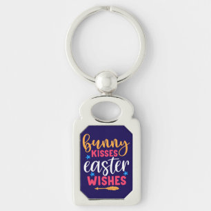 Bunny Kisses Easter Wishes-69739 Key Ring