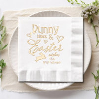Bunny Kisses Easter Wishes Personalised Name