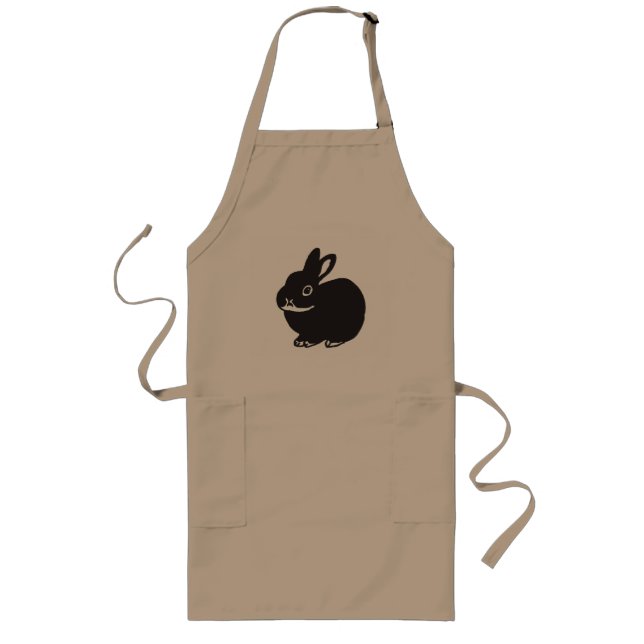 bunny long apron (Front)